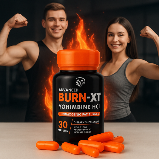 Burn-XT Yohimbine HCl – Suplemento Termogénico Avanzado