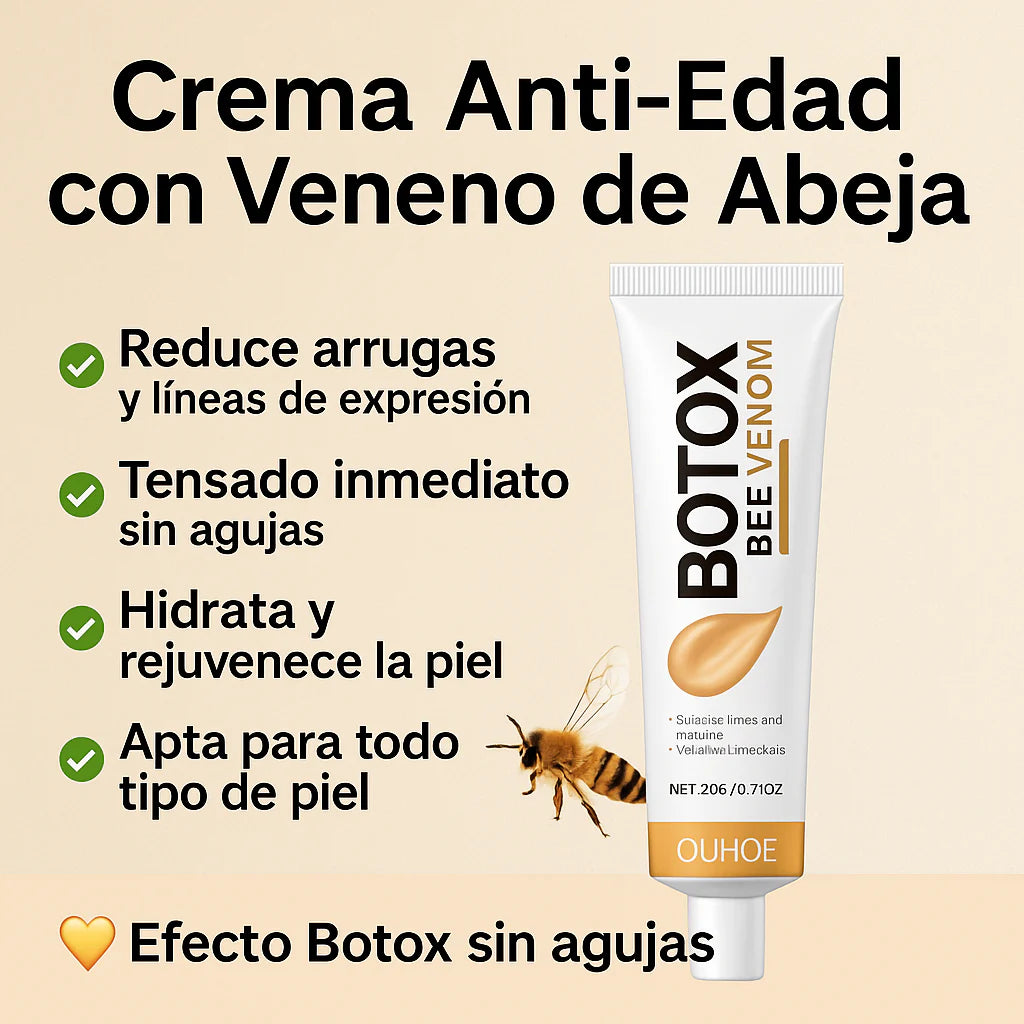 BeeTox- Botox rejuvenecedor veneno de abeja anti arrugas